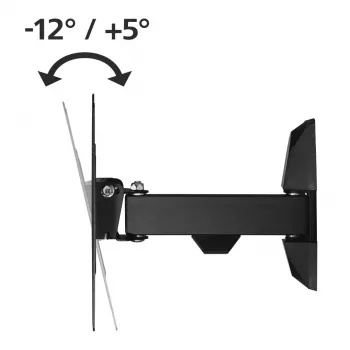Hama 00118100 Βάση στήριξης TV σε τοίχο 121,9 cm (48 ίντσες) μαύρο