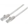 Intellinet Καλώδιο δικτύου, καλώδιο Cat7/βύσμα Cat6A, 0,5 m, γκρι, χαλκός, S/FTP, LSOH / LSZH, PVC, RJ45, επιχρυσωμένες επαφές, χωρίς γλωττίδες, χυτό, εφ' όρου ζωής εγγύηση
