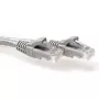 ACT Γκρι 4 μέτρα U/UTP CAT6 Καλώδιο Patch snagless με βύσματα RJ45