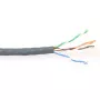 CAT5E U/UTP PVC Καλώδιο συμπαγές ACT ES100H 100m Γκρι