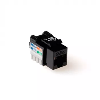 ACT CAT6A Keystone Jack αθωράκιστο LSA Υποδοχή λευκό