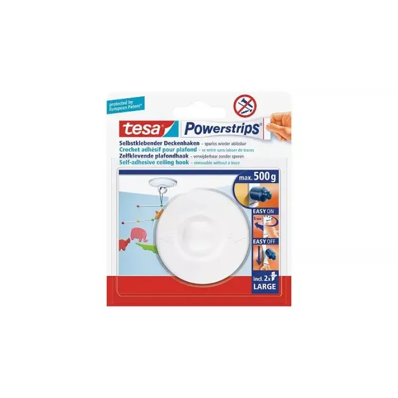 Γάντζος γενικής χρήσης TESA Powerstrips Indoor 58029-00020-04