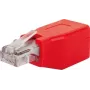 Connector RJ-45 Schwaiger CKR01 531 κόκκινο