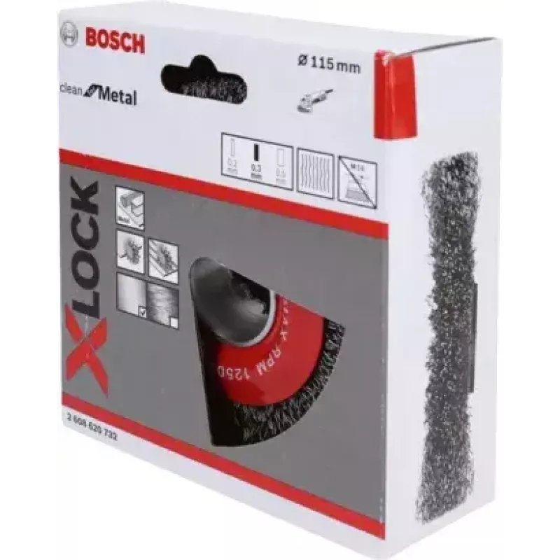 Bosch 2 608 620 732 εξάρτημα γωνιακού τροχού συρματόβουρτσα