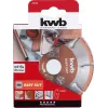 Δίσκος κοπής KWB EASY CUT Καρβίδιο Universal 11,5 cm