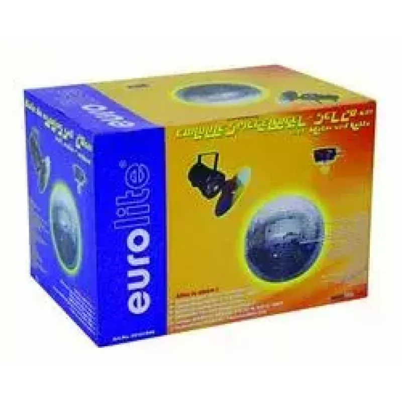 Eurolite 50101855 σετ καθρεπτικής μπάλας 20 cm με Pinspot, πολύχρωμο