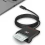 ACT Εξωτερικός αναγνώστης καρτών USB-C Smartcard eID, μαύρο