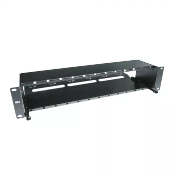 ACT Fiber Panel High Density 2HE για 12 MTP®-MPO κασέτες / πλάκες προσαρμογέα Keystone