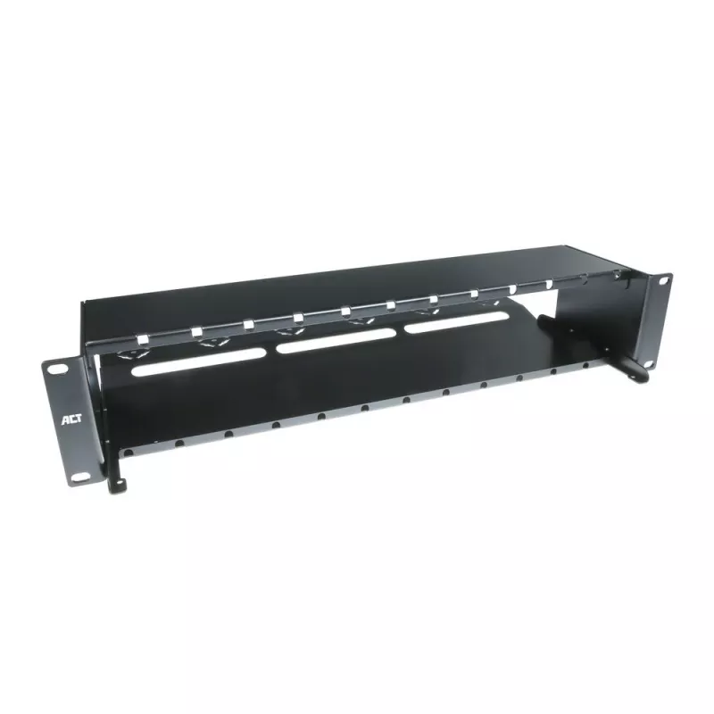ACT Fiber Panel High Density 2HE για 12 MTP®-MPO κασέτες / πλάκες προσαρμογέα Keystone