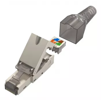 Hama 00300027 καλώδιο δικτύου γκρι, ασημί Cat6a