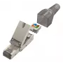Hama 00300027 καλώδιο δικτύου γκρι, ασημί Cat6a