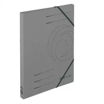 Ντοσιέ χαρτοφύλακας χαρτόνι Γκρι A4 Herlitz 50019434