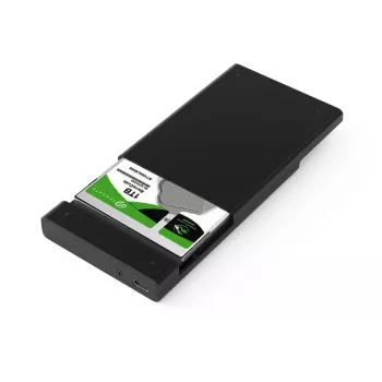 CoreParts MSUB3303 θήκη μονάδας αποθήκευσης θήκη HDD/SSD μαύρο