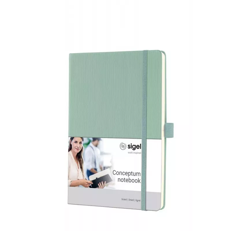 Τετράδιο Sigel CO683 A5 97 φύλλα πράσινο Hardcover