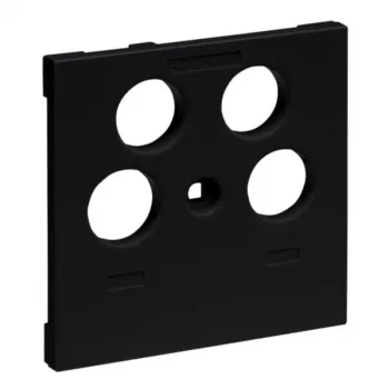 Legrand 765357 Πλάκα τοίχου/Κάλυμμα διακόπτη Μαύρο