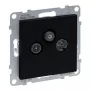 Legrand 765369 Πρίζα TV + SAT Μαύρο