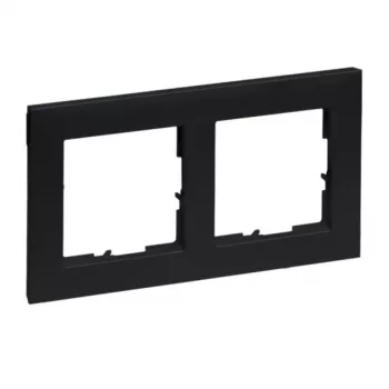 Legrand 765372 Πλάκα τοίχου/Κάλυμμα διακόπτη Μαύρο