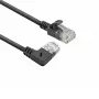 ACT Μαύρο 1,5 μέτρα U/UTP CAT6A LSZH Slimline Καλώδιο patch με DC2951