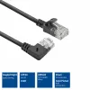 ACT Μαύρο 1,5 μέτρα U/UTP CAT6A LSZH Slimline Καλώδιο patch με DC2951