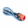 ACT Καλώδιο τροφοδοσίας C19 IEC Lock - C20 IEC Lock Dual Locking μπλε 1 m, PC3634