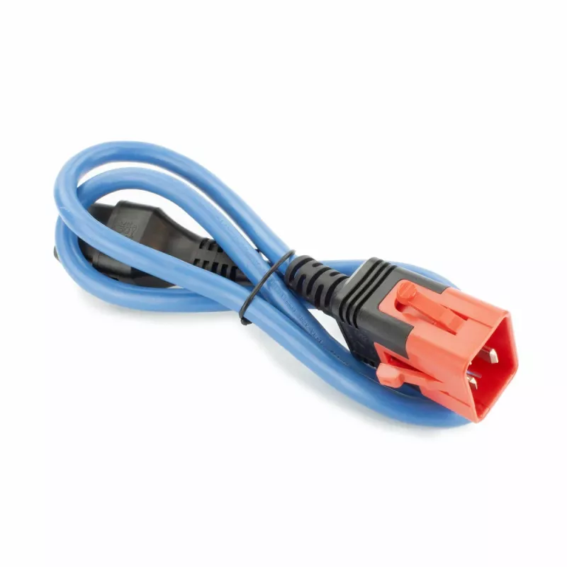 ACT Καλώδιο τροφοδοσίας C19 IEC Lock - C20 IEC Lock Dual Locking μπλε 2 m, PC3638