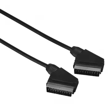 Hama 00205081 Καλώδιο SCART 1,5 m SCART (21 ακίδων) Μαύρο