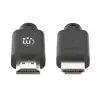 Manhattan Καλώδιο HDMI 4K@60Hz με Ethernet, 2 m
