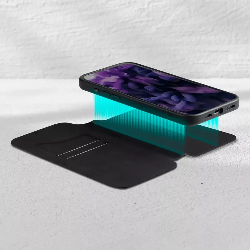 Θήκη Folio LAUT MAGFOLIO για iPhone 17 16 cm μαύρο