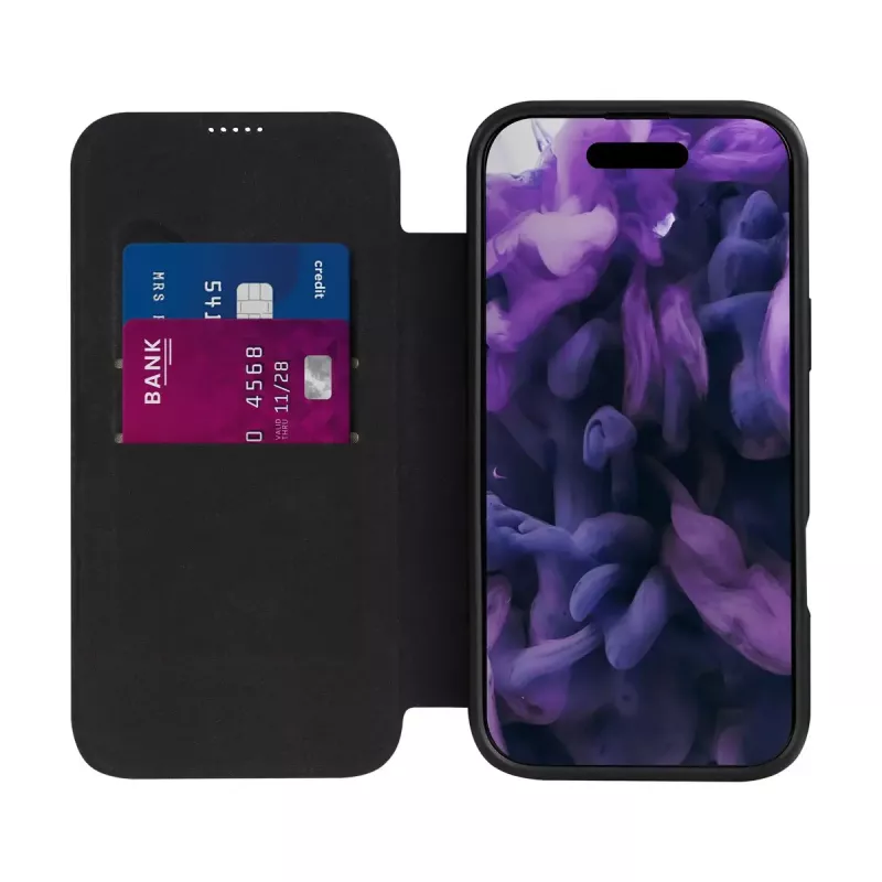 Θήκη Folio LAUT MAGFOLIO για iPhone 17 16 cm μαύρο