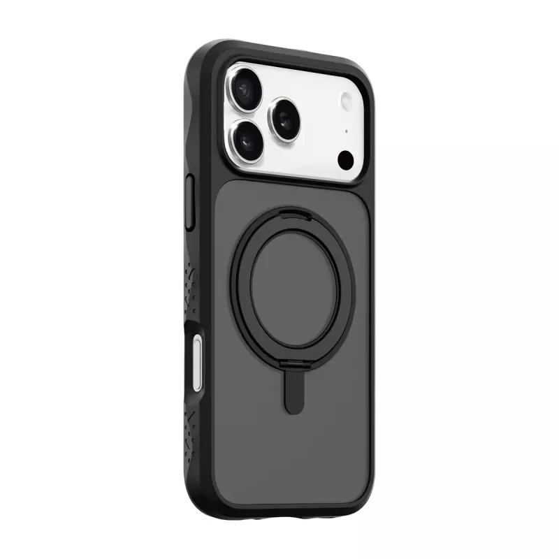 LAUT Carbon Matter θήκη για iPhone 17 Pro, συμβατή με MagSafe, Midnight