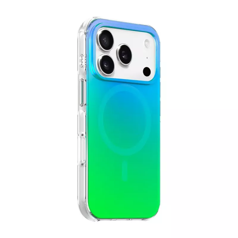 Θήκη LAUT Huex Wave για iPhone 17 Pro, συμβατή με MagSafe, Aqua Mint