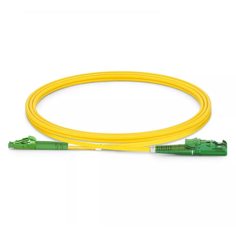 Καλώδιο patch οπτικών ινών EQUIP E2000/APC σε LC/APC 20 m SM Duplex OS2 κίτρινο