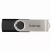 Hama 8GB Rotate USB Stick USB Type-A 2.0 Μαύρο, Ασημί