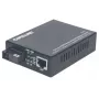 Intellinet 510530 μετατροπέας μέσου Fast Ethernet WDM, 10/100Base-TX (RJ-45) σε 100Base-FX (SC) μονοτροπικό, 20 km (12,4 mi), Rx1310/Tx1550 nm