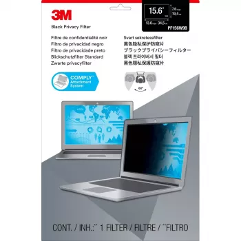 3M Μαύρο φίλτρο απορρήτου για φορητούς υπολογιστές PF15.6W