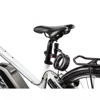 Hama 00178110 κλειδαριά ποδηλάτου μαύρο 1200 mm κλειδαριά καλωδίου