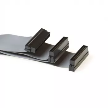 ACT Εσωτερικό καλώδιο σύνδεσης Wide-SCSI IDC68 0,80 m, IDC 68 Pin, 2x IDC 68 Pin, βύσμα αρσενικό/βύσμα αρσενικό, γκρι, 0,80 m