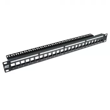 ACT Patch panel Keystone-Jack 24 θυρών χωρίς υποδοχές