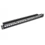 ACT Patch panel Keystone-Jack 24 θυρών χωρίς υποδοχές
