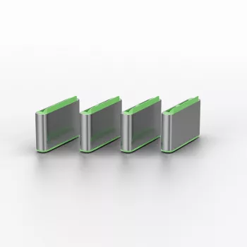 Lindy USB Type-C Port-Blocker (χωρίς κλειδί) – συσκευασία 10 τεμ., Πράσινο