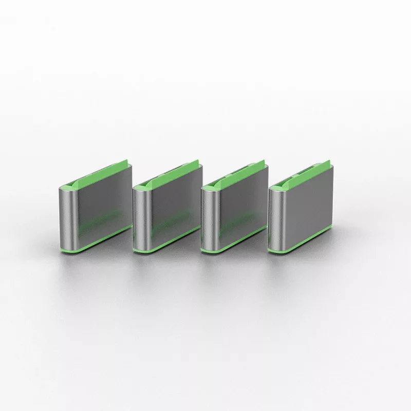 Lindy USB Type-C Port-Blocker (χωρίς κλειδί) – συσκευασία 10 τεμ., Πράσινο