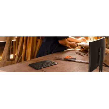 KeySonic KSK-5230 IN (UK) μαύρο πληκτρολόγιο βιομηχανικό USB QWERTY UK-Αγγλικά
