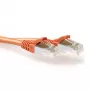ACT Πορτοκαλί 2 m LSZH S/FTP CAT6A Καλώδιο Patch χωρίς προεξοχή ασφάλισης με βύσματα RJ45