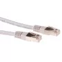 ACT Γκρι 1,5 μέτρα LSZH SFTP CAT6 Καλώδιο Patch με βύσματα RJ45