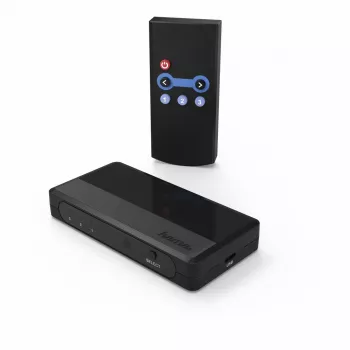 Hama 00121760 Διακόπτης βίντεο HDMI Μαύρο 1080p DTS-HD Dolby Digital