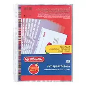 Διαφάνειες Herlitz 05850508 A4