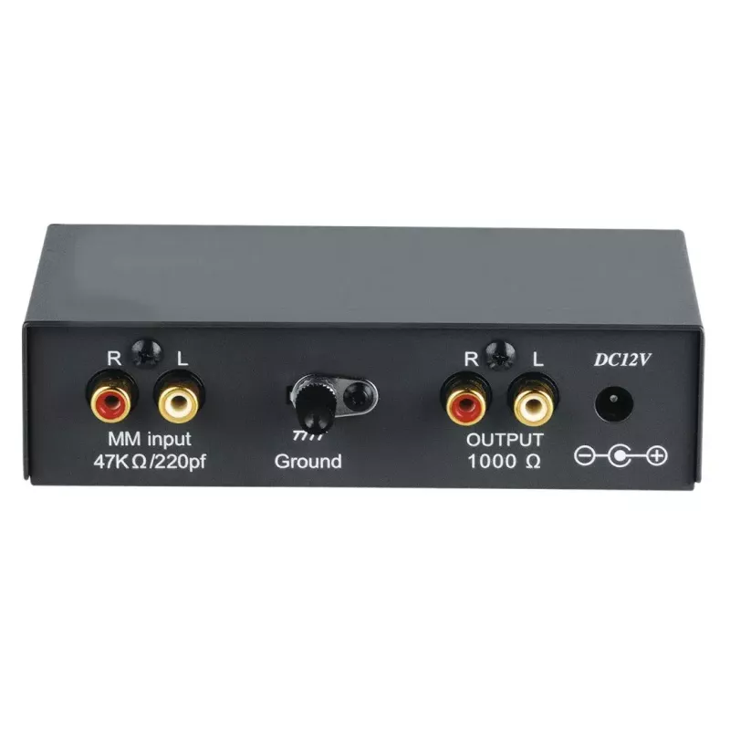 Hama Stereo Phono προενισχυτής PA 005 μαύρο, ασημί
