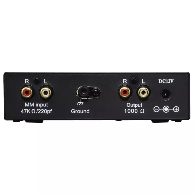Hama Stereo Phono προενισχυτής PA 005 μαύρο, ασημί