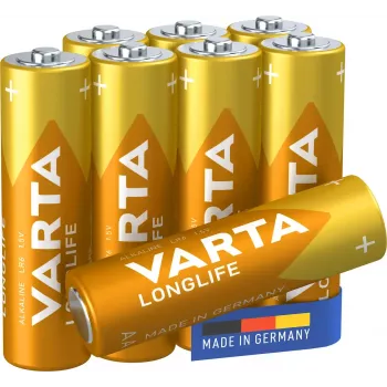 Μπαταρία μίας χρήσης Varta Longlife AA