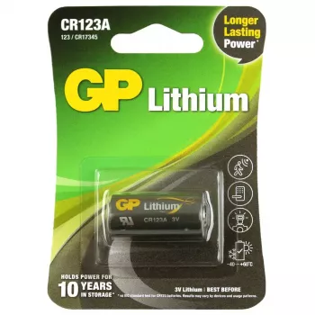 Μπαταρία μίας χρήσης GP Batteries 070CR123AEC1
